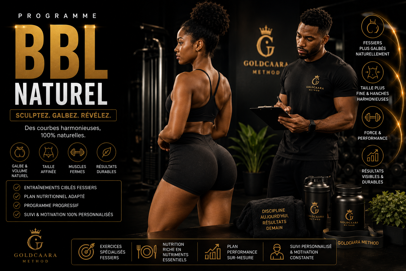 Programme BBL Naturel – Hanches & Fessiers | GoldCaara